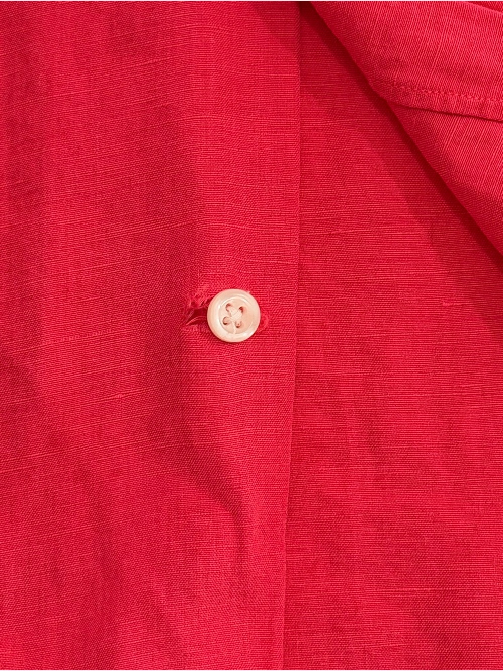 Polo by Ralph Lauren Linen Satin Camp Collar Shirt Men’s Large Coral - Picture 6 of 8